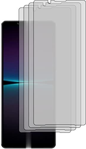 4ProTec Lot de 4 films de protection d'écran mat pour Sony Xperia 1 IV