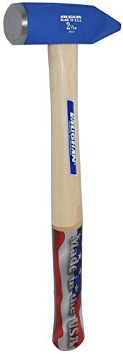 Vaughan S40 2-1/2-Pound Supersteel Blacksmith 15-1/2-Inch Long Hammer, Flame Treated Hickory Handle #TOP18