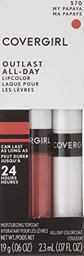 COVERGIRL Outlast All-Day Lip Color with Topcoat in My Papaya #TOP10