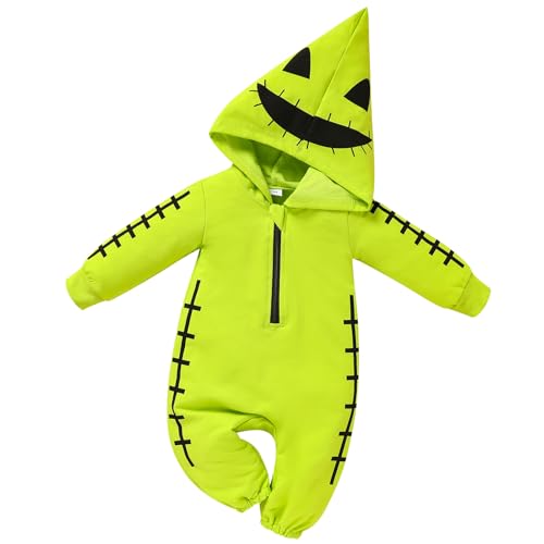 Image of ZOELNIC Baby Boy Romper Newborn Onesie Cute Baby Girl One-Piece Jumpsuits Outfits Clothes