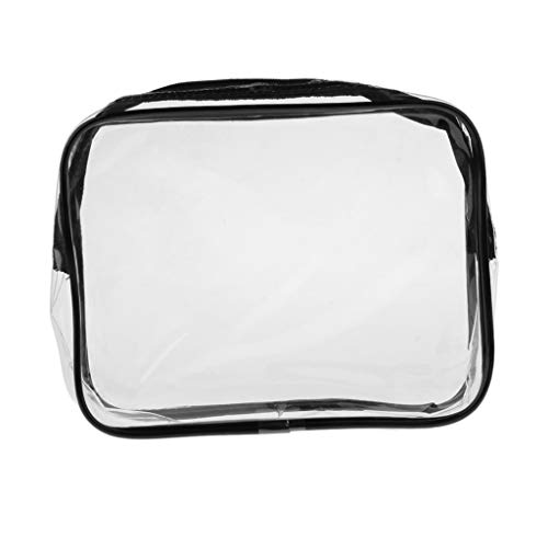 Preisvergleich Produktbild IPOTCH Kosmetiktasche durchsichtig für Flugzeug, Transparent Kulturbeutel Kulturtasche - Klein