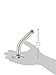 Relexa 5 Inch Shower Arm, Brushed Nickel Infinity