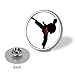 Karate Boy Changeable Belt Color Round Brooch Pin Aluminum Alloy Badge Pin Personalized Lapel Pin with Smooth Edges Fashion Accessories for Shirts Jackets