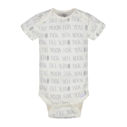 Image of Gerber unisex baby 8-pack Short Sleeve Onesies Bodysuits and Toddler T Shirt Set