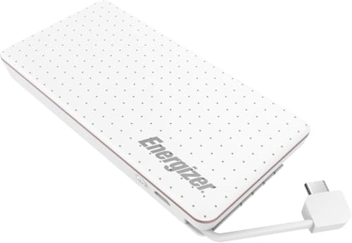 Energizer Power Bank 10000mAh – Caricatore Portatile con Cavo...