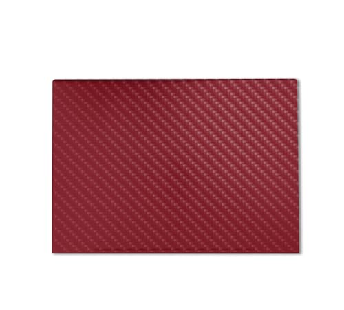 Image of Carbon Fiber Gaming Skin Compatible with HP Envy x360 16 inch (2023) - Solid Burgundy - Premium 3M Vinyl Protective Wrap Decal Cover - Easy to Apply | Crafted in The USA by MightySkins