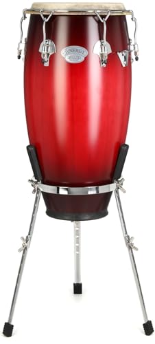 Toca Percussion Synergy Deluxe Tumba with Stand - Wine Burst