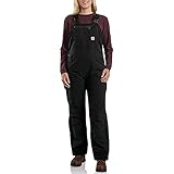 Carhartt Herren Super Dux Relaxed Fit Isolierter Latzoverall Hose und Latzhose, schwarz, XX-Large