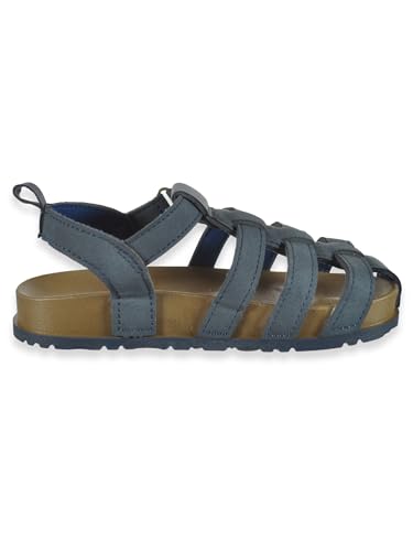 First Steps Boys' Fisherman Sandals - navy, 7 toddler3