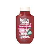 hellotaste Teriyaki BBQ Sauce 300ml - kalorienreduziert, ohne Zuckerzusatz...