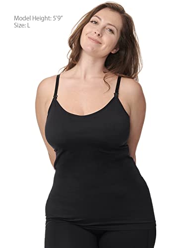 Under Control CF-90028 Nursing Cami Tank Tops For Breastfeeding Women Nursing Tops Maternity Shirts thumb #3