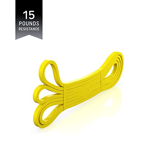 The X Bands Long Resistance Bands - Squat Bands - Booty Band - Pull Up Bands - Loop Bands - Fitness Bands Resistance Long - Rubber Resistance Bands - Extra Strong Resistance Bands - 15 Lb Yellow… #TOP4