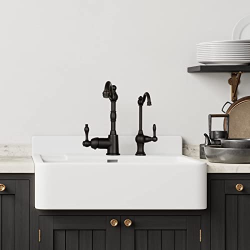Oil Rubbed Bronze Kitchen Water Filter Faucet Lead-Free Drinking Water Faucet Only For Cold Or Hot Water Fits Most Reverse Osmosis Units Or Water Filtration System In Non-Air Gap - Oil Rubbed Bronze #TOP7