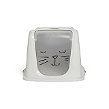 So Phresh Look at Meow Cat Litter Box Privacy Hood, Large