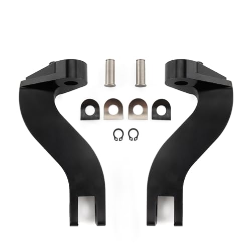 Support de repose-pieds arrière moto pour voyager à deux en Harley Touring Road King