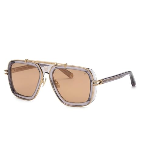 Philipp Plein Lunettes de soleil Spp109m Homme idéales pour la conduite