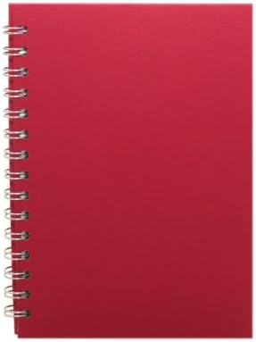 A3 Pink Pig Eco Pig Sketchbook Black Covers - White Paper