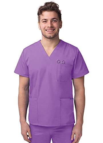 Sivvan Casaca médica Cuello en V, tres bolsillos Unisex - S8304 - Lavender - 2X Cover