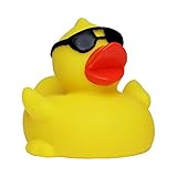 Schnabels Quietsche-Ente Sonnenbrille - Geschenk für Geburt Geburtstag Namenstag Kinder Baby Freund-in Mädchen Junge - Spielzeug Bade-Ente Badewanne Deko