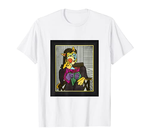 Portrait von Dora Maar Katze Version T-Shirt