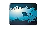scuba diving deutsch wikipedia Rechteckiges Mauspad (Größe: 7,9 * 9,5 Zoll Dicke: 0,12 Zoll).