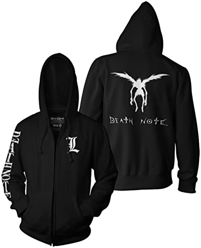 Amazon.com: Ripple Junction Death Note L Chest Logo Ryuk