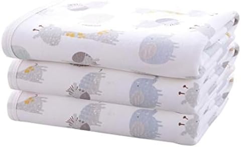 Baby Diaper Changing Pad Liners(22X27.5 inches) Soft Cotton Waterproof Changing Pad for Baby Underpads Mattress Mat Sheet Protector Portable Reusable Urine Mats for Travel Gear Pack of 3