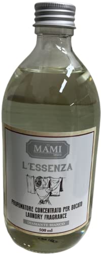 MAMI MILANO Suavizante para la colada Ambientador Concentrado Esencia Diamante Blanco 500ML
