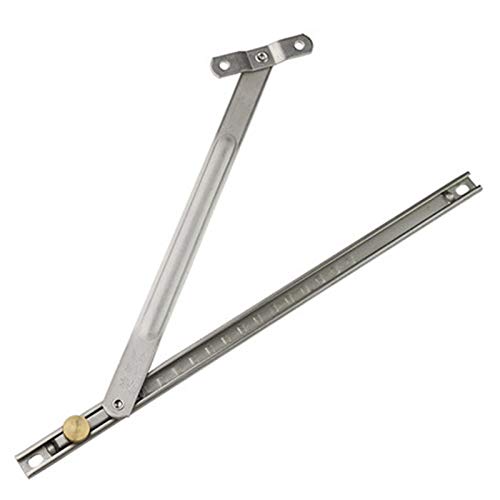 Window Holders to Stay Open,Casement Window Stays,2pcs Brace By Wind Bracing Bracket Pole Telescopic Launch Limiter Locator