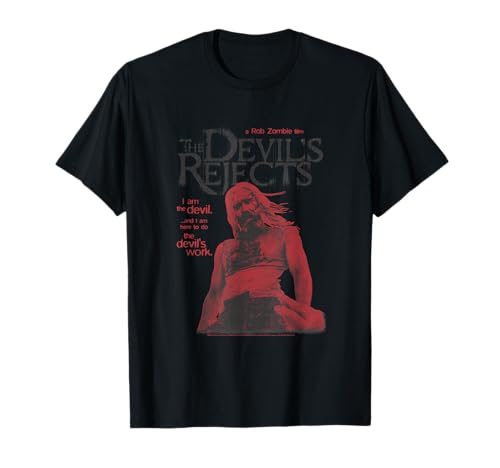 The Devil's Rejects I Am The Devil Otis Poster Horror Movie T-Shirt