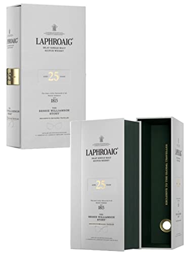 Laphroaig 25 Years Old THE BESSIE WILLIAMSON STORY Edition Whisky (1 x 0.7 l) – Bild 4