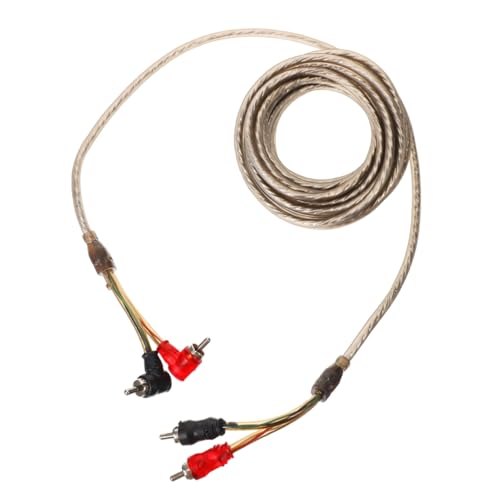 Kit de instalación de amplificador de coche ULTECHNOVO con cables de alimentación de 5m y altavoces