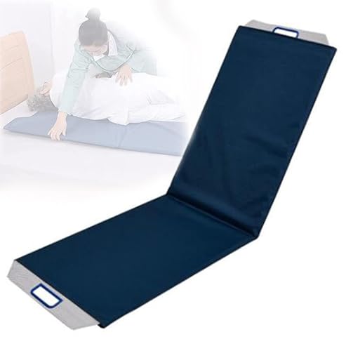 BLUEZY - BLUEZY Planche de Transfert pour Personnes âgées Brancard Pliable pour Le Transfert des Patients médicaux, Planche De Transfert Coulissante pour Personnes Âgées avec 2 poignées A
