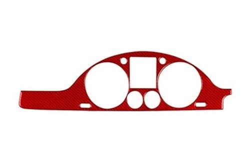 Car Interior Dashboard Speedometer Panel Trim Strips Auto Instrument Stickers for Passat B6 2006-2011 Decorative(Left Hand 5)