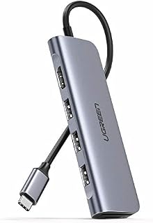 UGREEN USB C Hub, USB C HDMI Adapter 6 in 1 Type C
