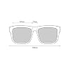SPY Optic Discord, Square Sunglasses, Color and Contrast Enhancing Lenses, Dale Jr Matte Black - HD Plus Gray Green with Orange Spectra Mirror Lenses