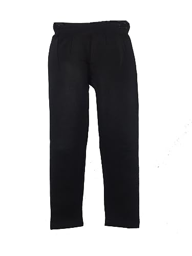 Image of CAMEY Solid Polyester Girls Regular Fit Casual Winter Pull On Warm Jeggings /Leggings
