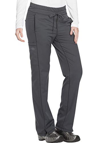 Dynamix Scrubs for Women, Drawstring Cargo Pants for Women DK130, M, Pewter - image 6