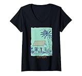 Photo Gallery donna souvenir di south padre island texas spi spring break art maglietta con collo a v Photo Gallery donna souvenir di south padre island texas spi spring break art maglietta con collo a v