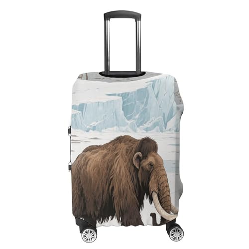 Mammoth Elastic Luggage Cover Suitcase Protector for 19-32 Inch Suitcases | Universal Stretchable Travel Bag Cover | Anti-Scratch, Washable with Zipper Closure XL4