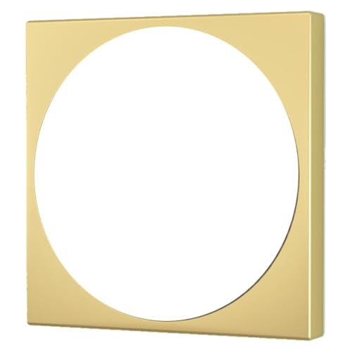 床タイルディスプレイスタンド、壁掛けセラミックタイルサンプルラック、ショールーム壁装用木製ボードディスプレイ棚(Gold,10.23x10.23in/4pcs)