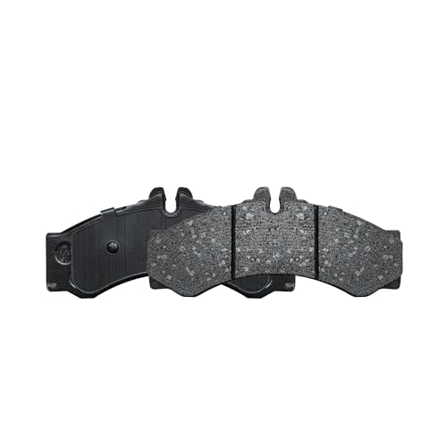 Image of Detroit Axle - Front or Rear Brake Pads for 2002-2006 Dodge Freightliner Sprinter 2500 3500 Ceramic Brake Pads with Hardware Set 2003 2004 2005 Replacement