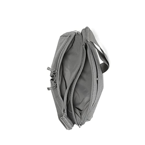 Image of Baggallini Crossbody Travel Bag 11x8.5 Lightweight Water-resistant Nylon Handbag