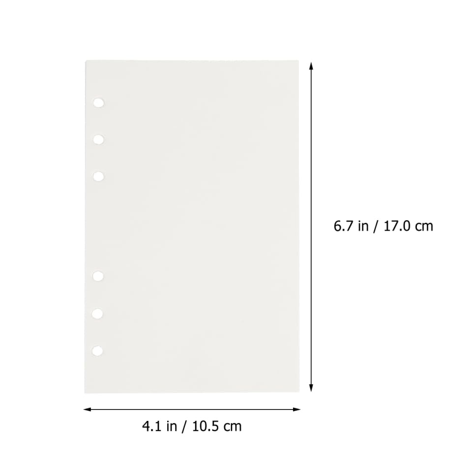 Papier de rechange vierge pour bureau TOPBATHY avec 320 feuilles blanches pour écriture - 6