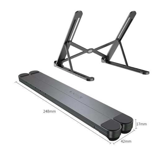 Support de refroidissement ordinateur portable réglable pour éviter le mal de dos