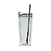 Gemstone Double Wall 16oz. -Hot Cold- Acrylic Travel Tumbler - Clear