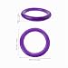 ARTSEWPLY Aufblasbare Yoga-Ballbasis Mit Festem Ring Runder Yogaballständer Für Stabilen Halt Beim Yoga- Und Fitnesstraining Für Sicheren Sitz des Balls 16.54 X 16.54 X 1.18 in