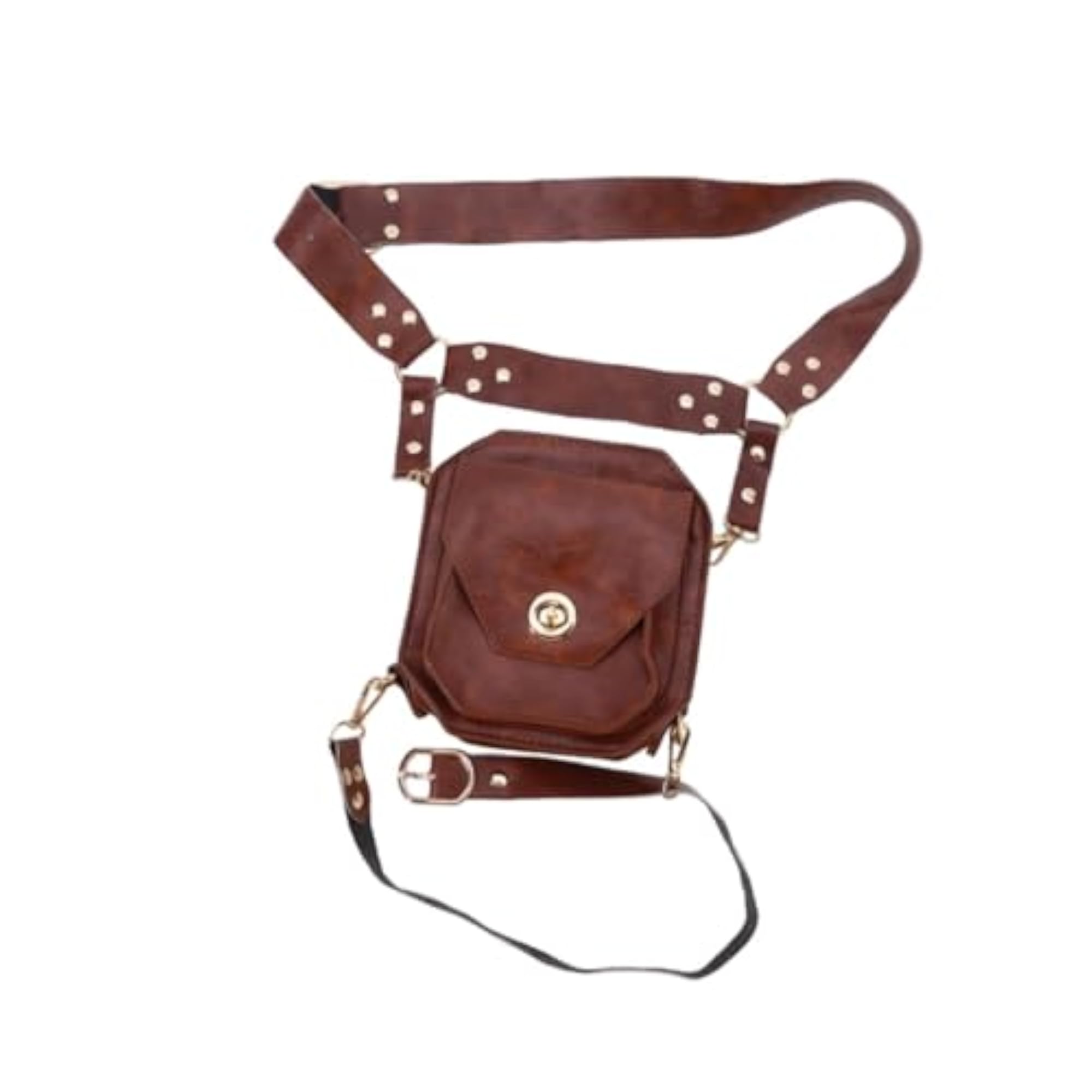 Steampunk Waterproof Thigh Bag for Travel