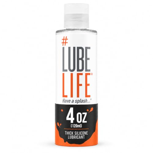 Image of LUBELIFE Ultra Slick Thick Silicone Lube, Personal Lubricant, 4 fl oz | Thick Long-Lasting Glide, For Men Women Couples, Great for Anal and Shower, Silky, Staying Power