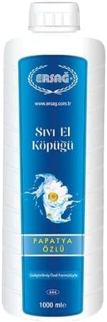 ERSAĞ PAPATYA ÖZLÜ SIVI EL KÖPÜĞÜ (APARATSIZ)1000 ml